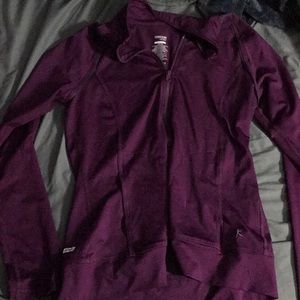 Danskin sized medium semi fit zip up